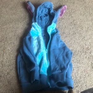 Stitch zip up sweater